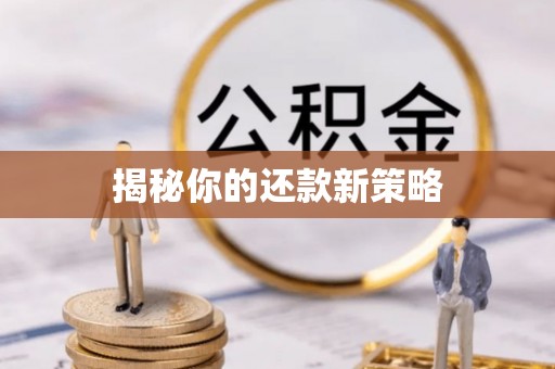 玉屏揭秘你的还款新策略